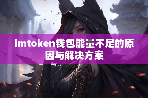 imtoken钱包能量不足的原因与解决方案