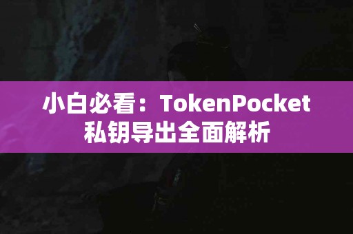 小白必看：TokenPocket私钥导出全面解析