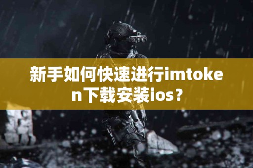 新手如何快速进行imtoken下载安装ios？